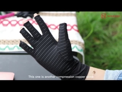 Rękawiczki bawełniane trzy szwy, linie na plecach, długi czas życia.